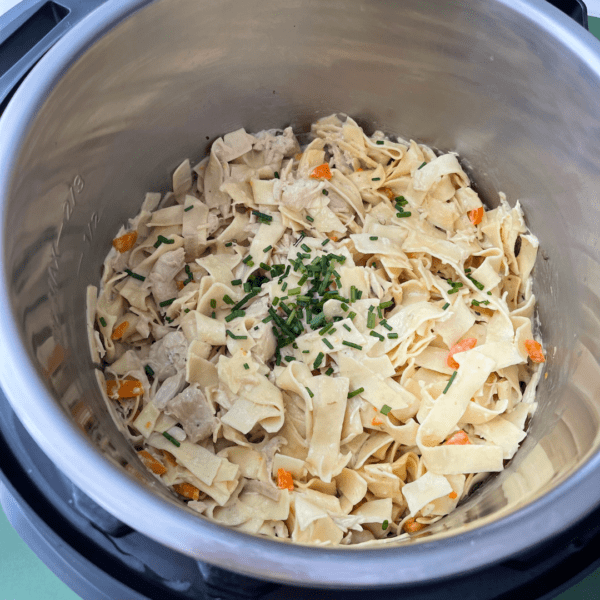Creamy Chicken and Noodles (Instant Pot + Slow Cooker)