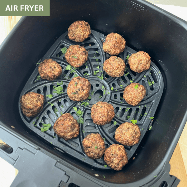Air Fryer Beef Meatballs